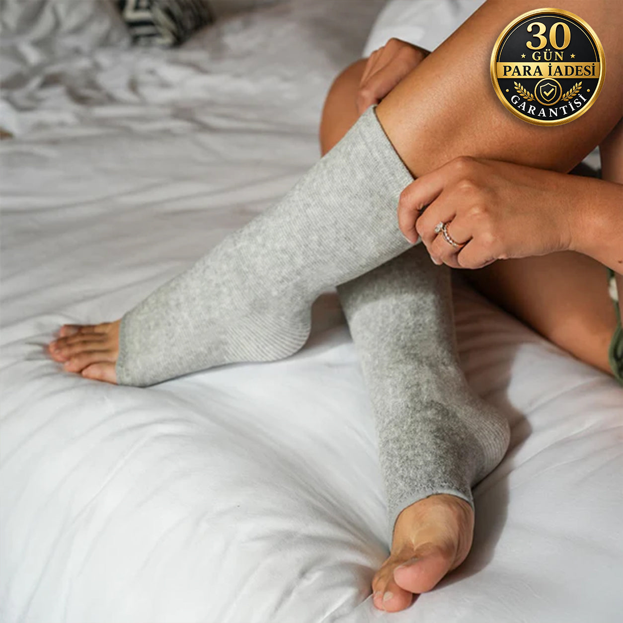 Premium Yorgunluk Karşıtı Bambu Kompresyon Çorabı